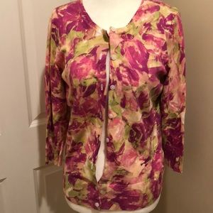 Susan Bristol size L cardigan